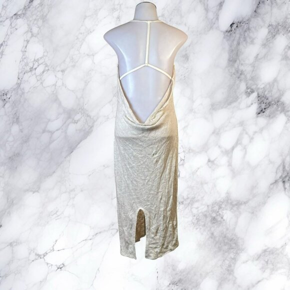 Lovers and Friends Joanna Midi Dress - Cream - Picture 6 of 10